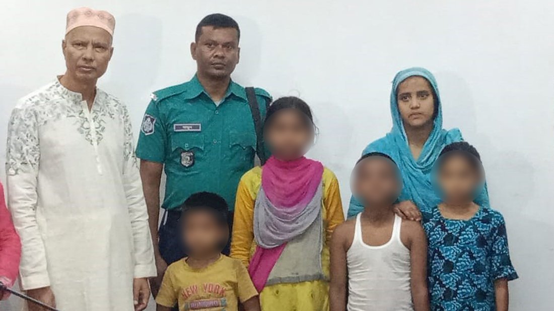 সেহরি-ইফতার একসঙ্গে করার পর চার শিশুকে নিয়ে পালালেন নারী, পরে আটক